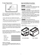 Preview for 2 page of Frigidaire 297068500 User Manual