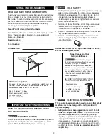 Preview for 2 page of Frigidaire 297081000 Use & Care Manual