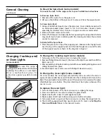 Предварительный просмотр 19 страницы Frigidaire 316000641 Owner'S Manual