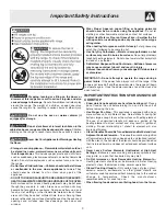 Preview for 3 page of Frigidaire 316417024 Use & Care Manual