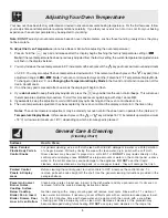 Preview for 8 page of Frigidaire 316417024 Use & Care Manual