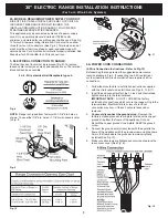 Preview for 3 page of Frigidaire 316454905 Installation Instructions Manual