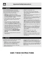 Preview for 6 page of Frigidaire 316495002 Use & Care Manual