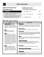 Preview for 8 page of Frigidaire 316495002 Use & Care Manual