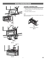 Preview for 7 page of Frigidaire 316495060 Installation Instructions Manual