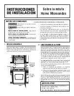 Preview for 9 page of Frigidaire 316495062 Installation Instructions Manual