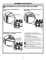 Preview for 7 page of Frigidaire 316495064 Installation Instructions Manual