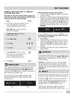 Preview for 25 page of Frigidaire 316901300 Use & Care Manual