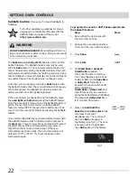 Preview for 22 page of Frigidaire 316901303 Use & Care Manual