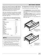 Preview for 25 page of Frigidaire 316901303 Use & Care Manual