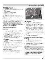 Preview for 17 page of Frigidaire 316901309 Use & Care Manual