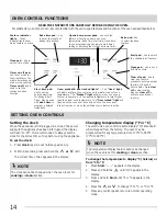 Preview for 14 page of Frigidaire 316902214 Use & Care Manual