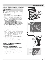 Предварительный просмотр 25 страницы Frigidaire 316902214 Use & Care Manual