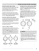 Preview for 7 page of Frigidaire 316902239 Use & Care Manual