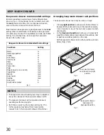 Preview for 30 page of Frigidaire 316902300 Use & Care Manual