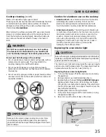 Preview for 35 page of Frigidaire 316902300 Use & Care Manual