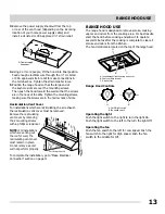 Предварительный просмотр 13 страницы Frigidaire 316902495 Installation, Use & Care