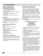 Preview for 5 page of Frigidaire 316902497 (Spanish) Manual De Uso Y Cuidado