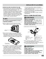 Preview for 12 page of Frigidaire 316902497 (Spanish) Manual De Uso Y Cuidado