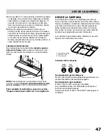 Preview for 14 page of Frigidaire 316902497 (Spanish) Manual De Uso Y Cuidado