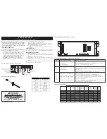 Frigidaire 316905004 Service Data Sheet preview