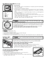 Предварительный просмотр 6 страницы Frigidaire 318200413 Use & Care Manual