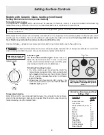 Preview for 9 page of Frigidaire 318200439 Use & Care Manual