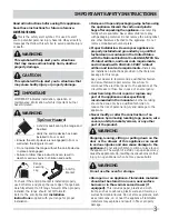 Preview for 3 page of Frigidaire 318200718 Use & Care Manual