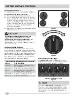 Предварительный просмотр 10 страницы Frigidaire 318200718 Use & Care Manual