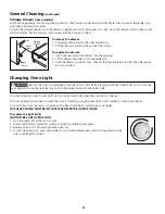 Предварительный просмотр 21 страницы Frigidaire 318200830 Use & Care Manual