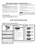 Preview for 5 page of Frigidaire 318200869 Use & Care Manual