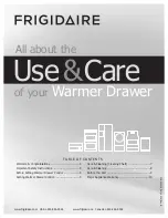 Preview for 1 page of Frigidaire 318201024 Use & Care Manual