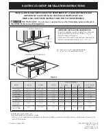 Frigidaire 318201426 (0810) Installation Instructions Manual preview