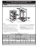 Preview for 2 page of Frigidaire 318201532 Installation Instructions Manual