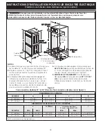 Preview for 18 page of Frigidaire 318201532 Installation Instructions Manual