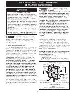 Preview for 3 page of Frigidaire 318201533 Installation Instructions Manual