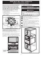 Preview for 4 page of Frigidaire 318201533 Installation Instructions Manual