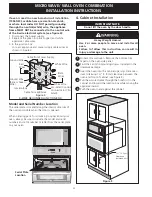 Preview for 4 page of Frigidaire 318201534 Installation Instructions Manual