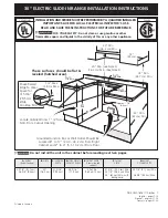 Frigidaire 318201616 Installation Instructions Manual preview