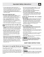 Preview for 5 page of Frigidaire 318203875 Use & Care Manual