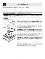 Preview for 16 page of Frigidaire 318203875 Use & Care Manual