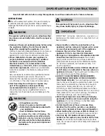 Preview for 3 page of Frigidaire 318205302 Use & Care Manual