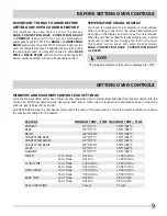 Preview for 9 page of Frigidaire 318205302 Use & Care Manual