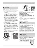 Предварительный просмотр 25 страницы Frigidaire 318205303 Important Safety Instructions Manual