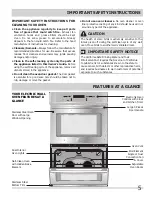 Предварительный просмотр 5 страницы Frigidaire 318205307 Use & Care Manual