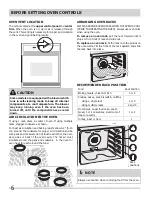 Preview for 6 page of Frigidaire 318205324 Use And Care Manual