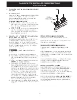 Preview for 9 page of Frigidaire 36 Installation Instructions Manual