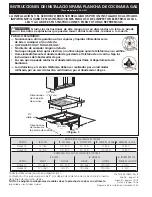 Preview for 10 page of Frigidaire 36 Installation Instructions Manual