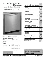 Frigidaire 4300 Series Use And Care Manual предпросмотр