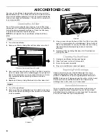 Preview for 12 page of Frigidaire 66121330 Use & Care Manual